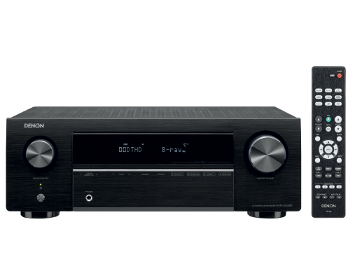 DENON AVR-X250BT 5.1 CH.4K  ULTRA HD AV RECEIVER   WITH BLUETOOTH